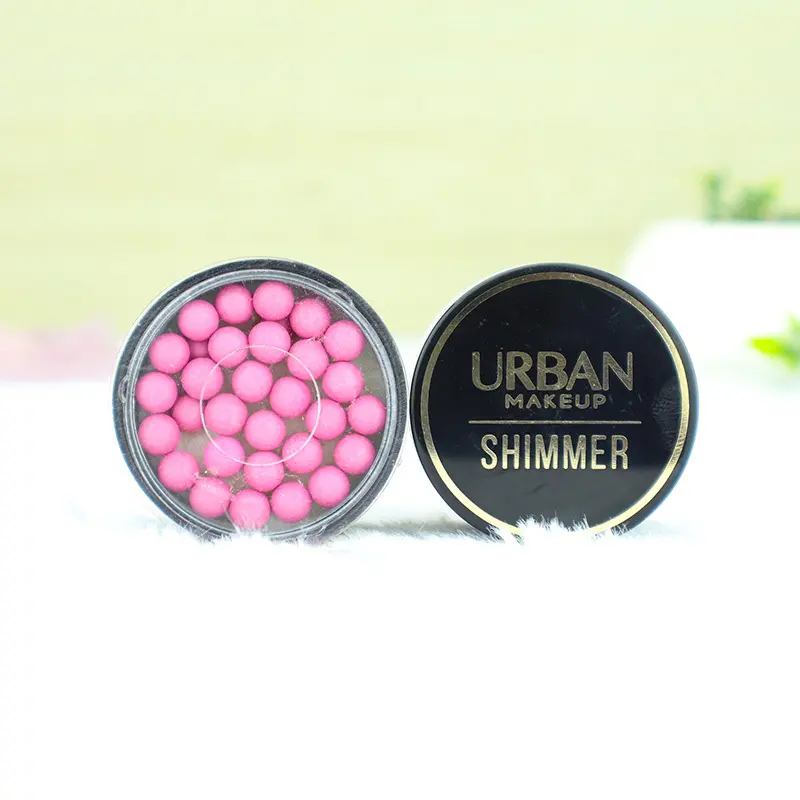 Rubor En Perlas Urban Makeup Tonos Rosas y Dorado #1