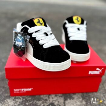 Zapatilla Puma Suede XL Negro Ferrari