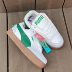 Zapatilla Deportivas Puma Blanco y Verde