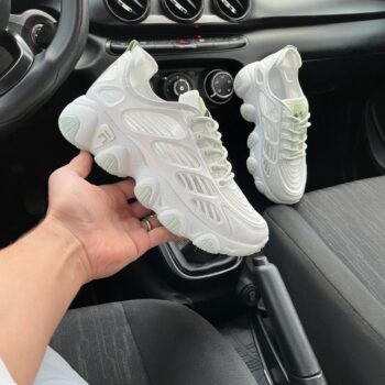 Zapatilla Importada Blanco y Verde Osaka