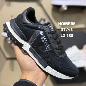 Zapatilla Lacoste Moderna Negra