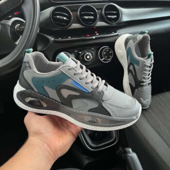 Zapatilla Deportiva Importada Gris Doha