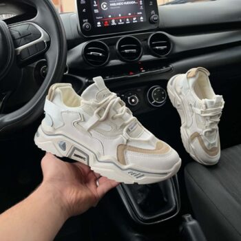 Zapatilla Plataforma Beige Cappuccino Chiang Mai