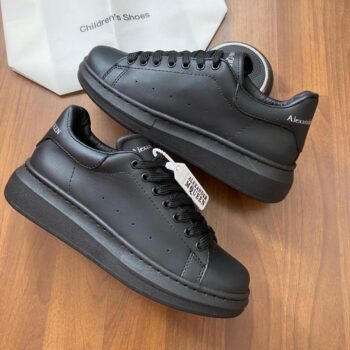 Tenis Negro Total Alexander Mcqueen