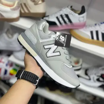 Zapatilla New Balance Tonos Grises Casual Sport