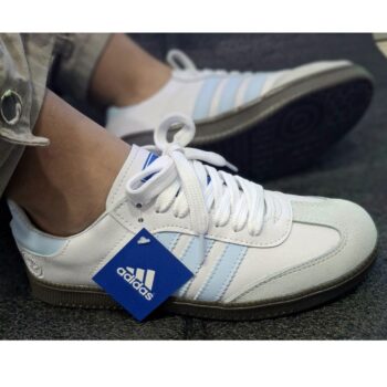 Zapatilla Adidas Samba Rayas Azules