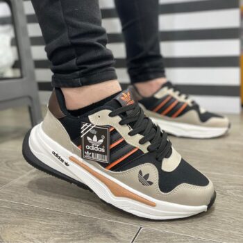 Zapatilla Adidas F2 Beige y Naranja