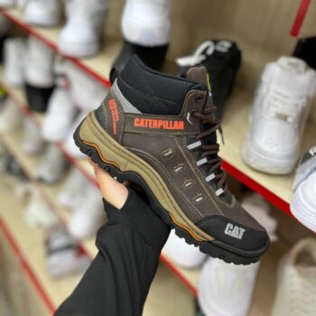 Bota Caterpillar Marron y Negro