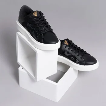 Tenis Derene Negro Camuflado High Quality
