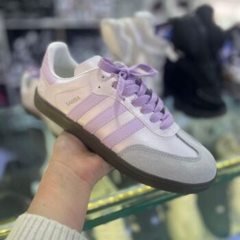 Zapatilla Adidas Samba Rayas Lila