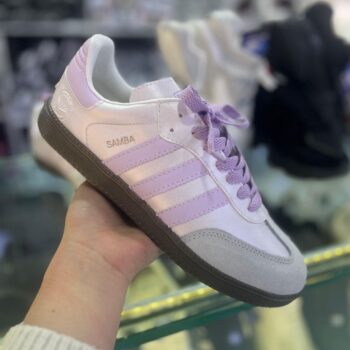 Zapatilla Adidas Samba Rayas Lila
