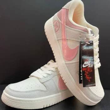 Zapatilla Nike Gris y Rosa X