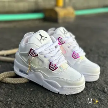 Zapatilla Jordan Blanco y Rosa