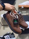 Zapatilla Lacoste Cafe y Negro
