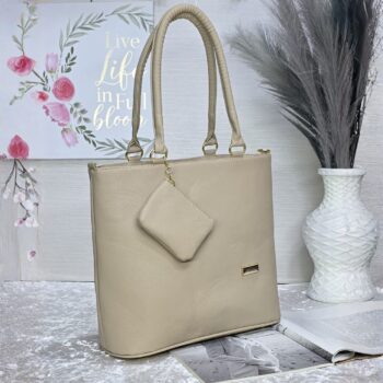 Bolso Chic Beige con Monedero