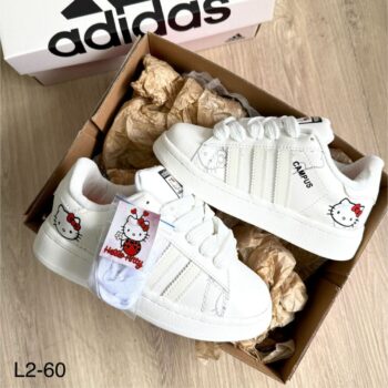 Tenis Adidas Hello Kitty Blanco