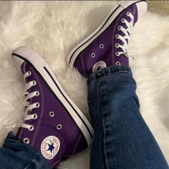 Zapatilla Bota Converse Morada
