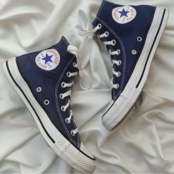 Zapatilla Bota Converse Azul