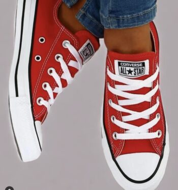 Zapatilla Converse Roja Clasica