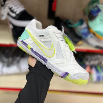 Zapatilla Futsal Nike Blanco y Amarillo