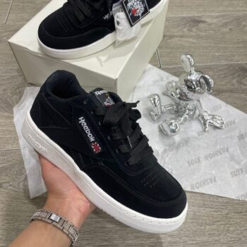 Zapatilla Unisex Reebok Negro Suela Blanca