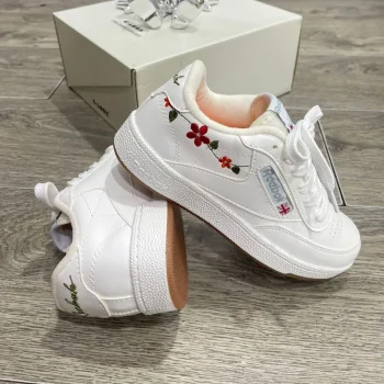 Zapatilla Deportivas Reebok Blanco Floral