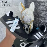 Zapatilla Unisex Adidas Samba Negra Suela Oscura