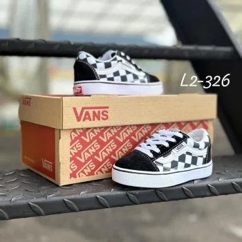Tenis Vans Cuadros Niñ@