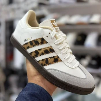 Zapatilla Adidas Samba Suela Oscura Animal Print