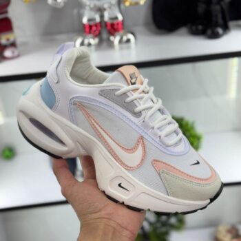 Zapatilla Nike TL Blanco y Rosa