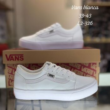 Zapatilla Vans Tabla Blanca