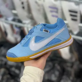 Zapatilla Unisex Futsal Nike Gato Azul Cielo