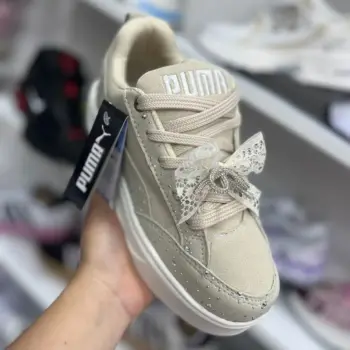 Zapatilla Plataforma Puma Greige