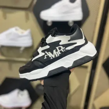 Zapatilla Multicolor Amiri Plataforma Negra