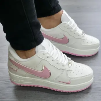 Zapatilla Nike Air Crema Rosa