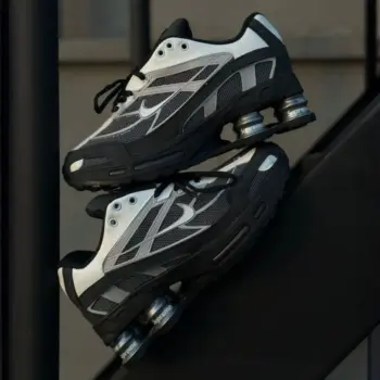 Zapatilla Unisex Nike Negra-Gris Shox Supreme