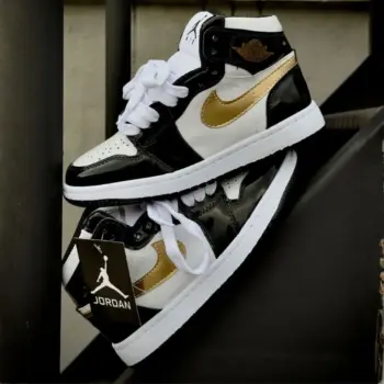 Zapatilla Nike Jordan Bota Tricolor Dorado