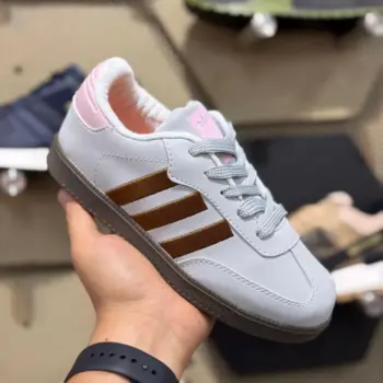 Zapatilla Adidas Samba Bordada Multicolor Gris