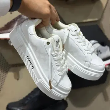 Zapatilla Unisex Coach Crema