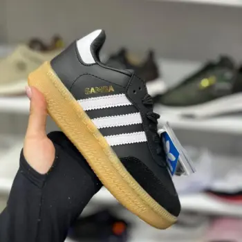 Tenis Adidas Samba Negro y Blanco Clasica