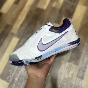 Zapatilla Unisex Futsal Nike Gato Blanco-Morado