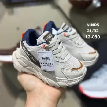 Tenis Coach Niñ@ Beige