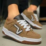 Tenis Vans plano Cafe