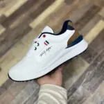 Zapatilla Tommy Hilfiger Blanco y Cafe