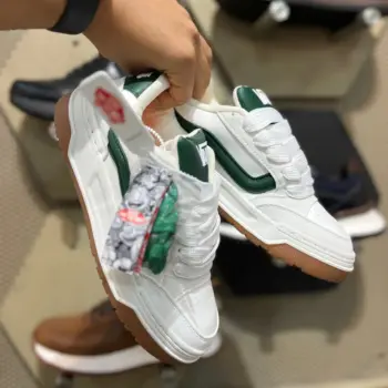 Zapatilla Vans Hylane Blanca y Verde