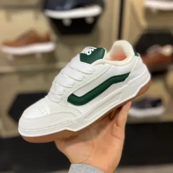 Zapatilla Vans Hylane Blanca y Verde