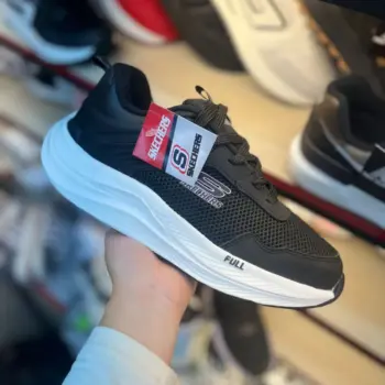 Zapatilla Skechers Full Negra y Blanco