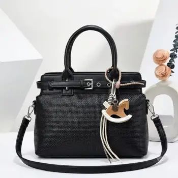 Bolso Dama Horse Manos Libres Negro